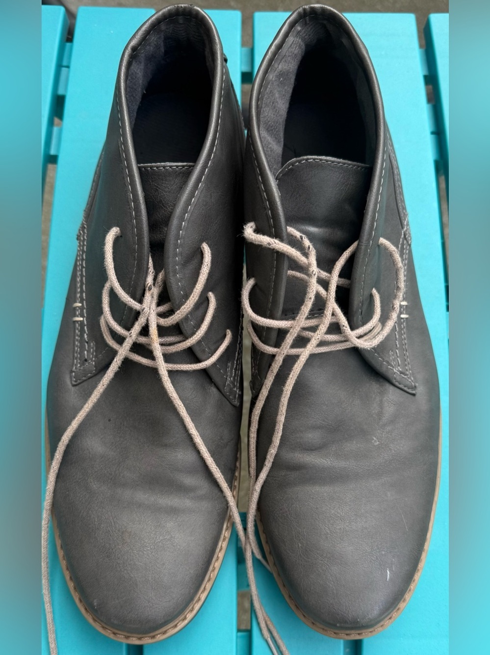 Varese Gobi II Gray Chukka Boots Men’s Size 12 Casual Lace Up